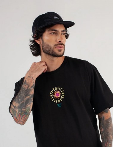 Pacifista Men's Oversize T-shirt in black