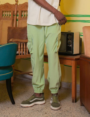 Mycena mint Green Cargo Pants