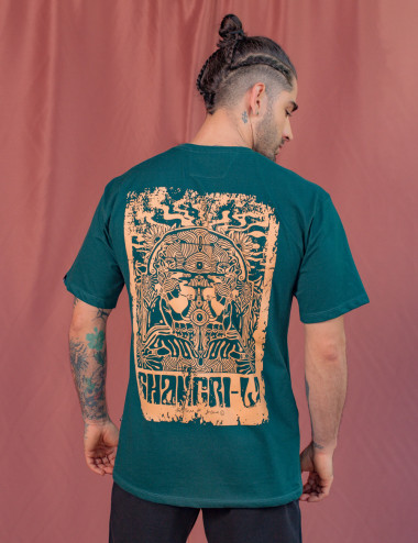 Shangri-LA Men Oversize  Jade Green T-shirt