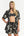 Regular Fit Chacras Shirt Black + Ecru Women's