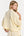 Women's Short-Sleeved Sport Collar Shirt, Pastel Yellow Sun