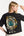 Women's Black Woody Oversize T-Shirt