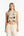 Crop Top High Neck Forest Sand Women