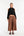 Women's Black Slit Sleeve Camisole