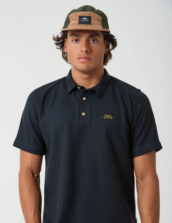 Opalo Black Polo Shirt Men's – FOU