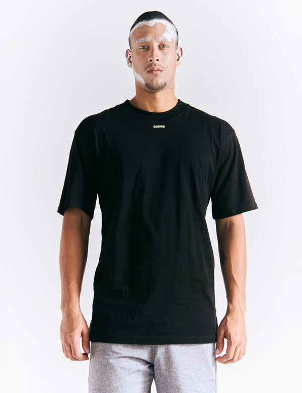 Men's Oversized Ethereal Black T-Shirt