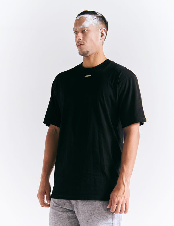 Men's Oversized Ethereal Black T-Shirt