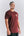 Men's regular fit Melt burgundy t-shirt