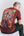 Men's regular fit Melt burgundy t-shirt