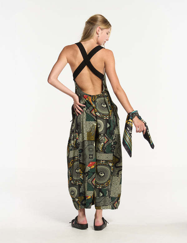 Corin Women's Multicolor Loose Fit Jumpsuit