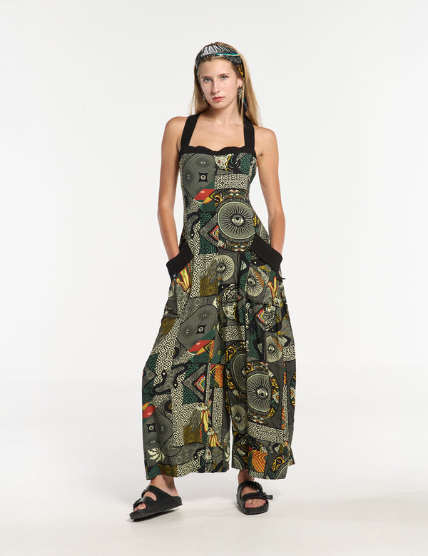 Corin Women's Multicolor Loose Fit Jumpsuit