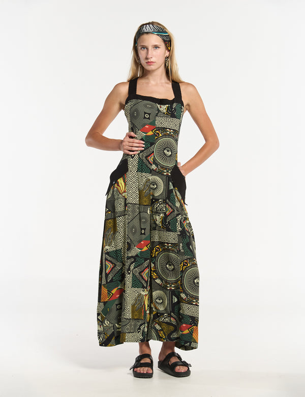 Corin Women's Multicolor Loose Fit Jumpsuit