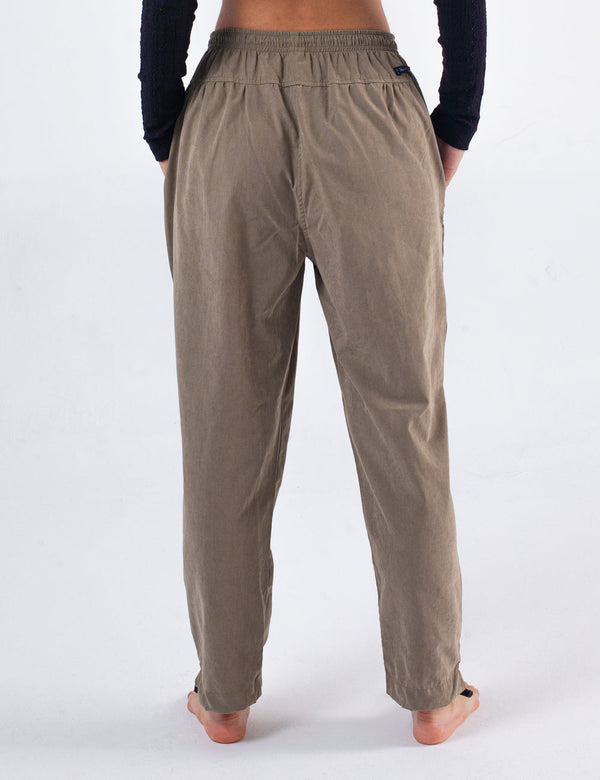 Thin Military Green Women's Baggy Pants
