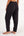 Flowing black Women Baggy Pants