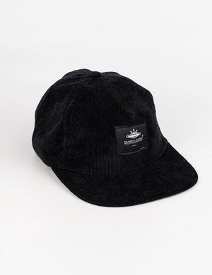 Origen Black Corduroy Unstructured Cap Unisex – FOU