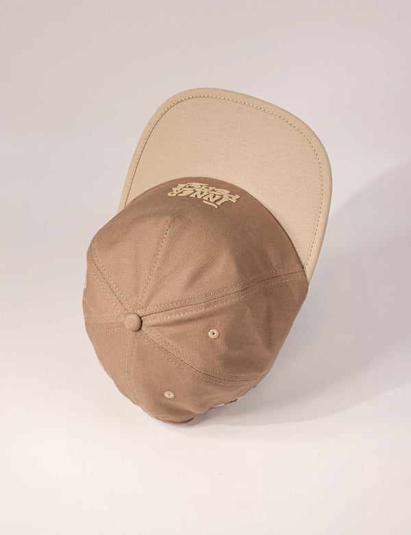 Inner Peace Khaki + Beige Unstructured Cap – FOU