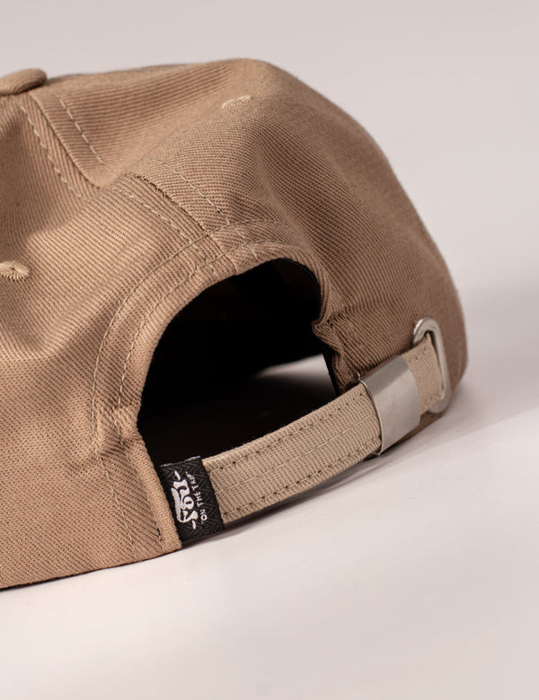 Inner Peace Khaki + Beige Unstructured Cap – FOU