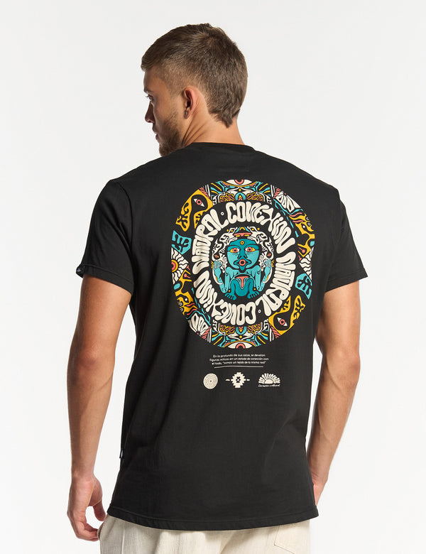 Men's Oversized Konibo T-Shirt, Black