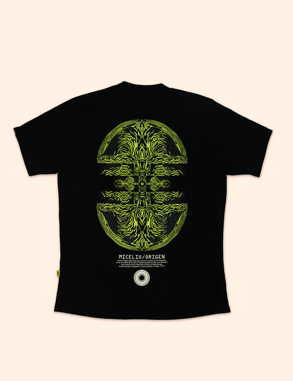 Pachacutep Black Regular Fit T-Shirt Men's