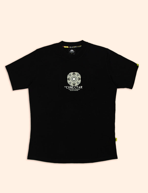 Pachacutep Black Regular Fit T-Shirt Men's
