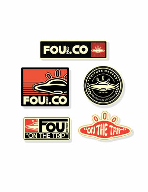 FOU 5-Pack Sticker Pack – FOU