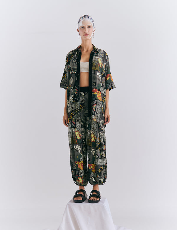 Women's Multicolor Lupuna Adjustable Boots and Trousers