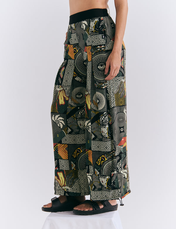 Women's Multicolor Lupuna Adjustable Boots and Trousers