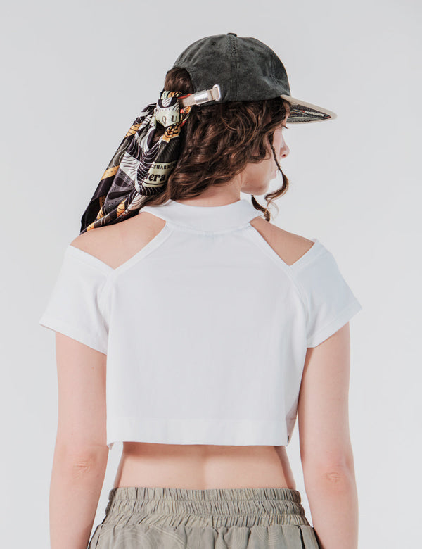 Inner Peace Off-Shoulder T-Shirt – FOU