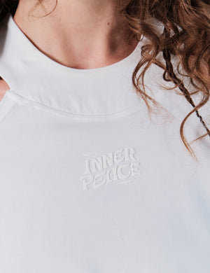 Inner Peace Off-Shoulder T-Shirt – FOU