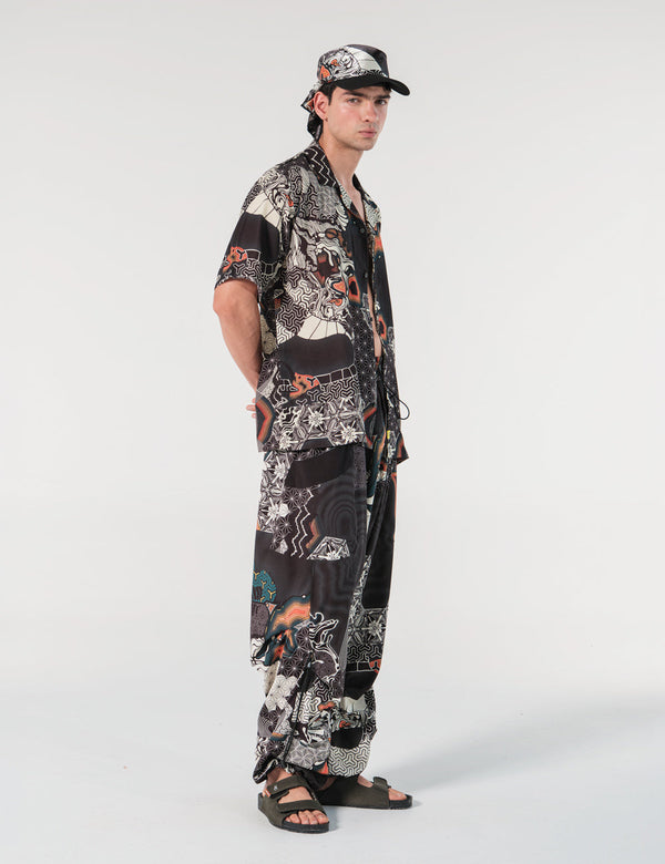 Amapola Multicolor Loose Fit Pants Men's – FOU