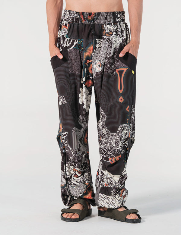 Amapola Multicolor Loose Fit Pants Men's – FOU