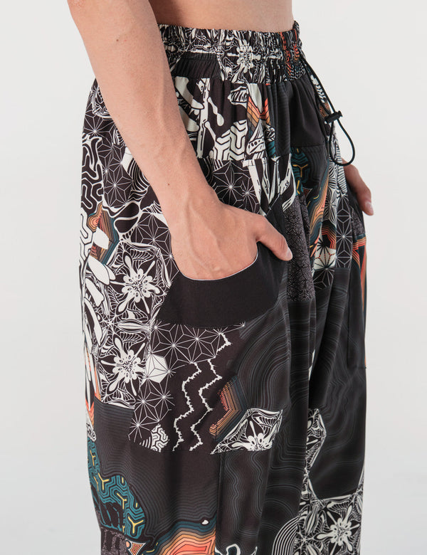 Amapola Multicolor Loose Fit Pants Men's – FOU