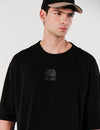 Brujula Black Oversized Cut T-Shirt Men's