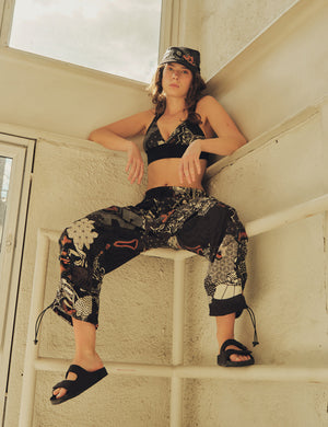 Amapola Multicolor Loose Fit Pants Women's – FOU