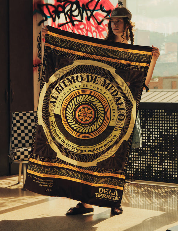 Al Ritmo de Medallo 90 x 1.41 Microfiber Travel Towel – FOU