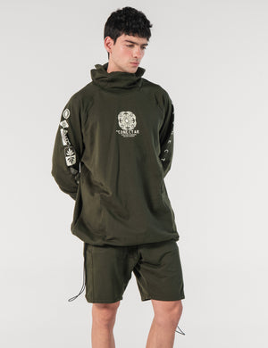 Dominguera Basic Military Green Regular Fit Bermuda Shorts Men's – FOU
