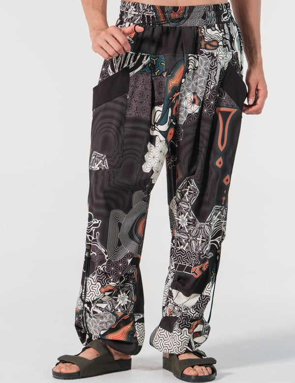 Amapola Multicolor Loose Fit Pants Women's – FOU