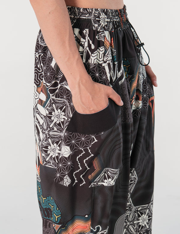 Amapola Multicolor Loose Fit Pants Women's – FOU