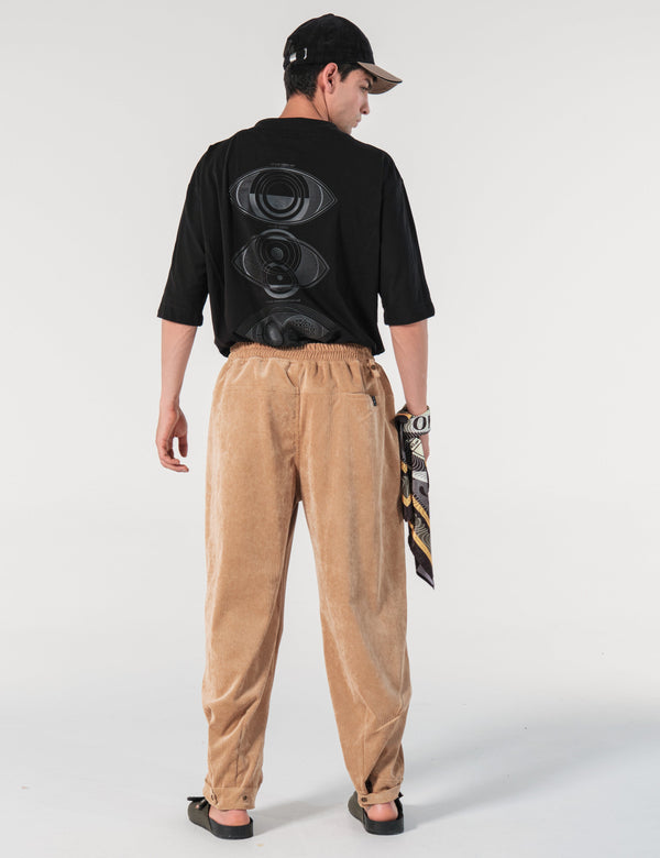 Brujula Black Oversized Cut T-Shirt Men's – FOU