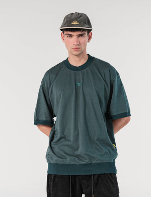 Bosque Jade Green Boxy Fit T-Shirt Men's – FOU