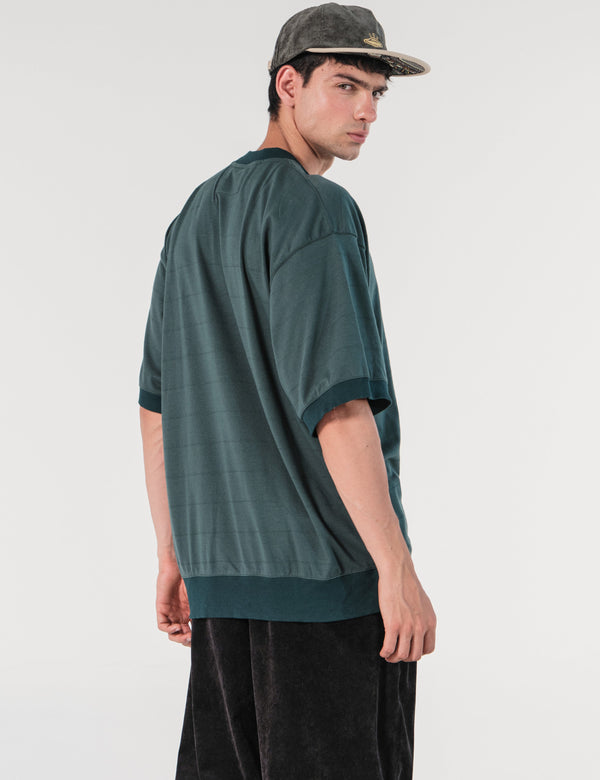 Bosque Jade Green Boxy Fit T-Shirt Men's – FOU