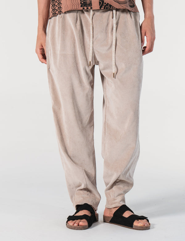 Conexion Beige Baggy Loose Fit Pants Men's – FOU