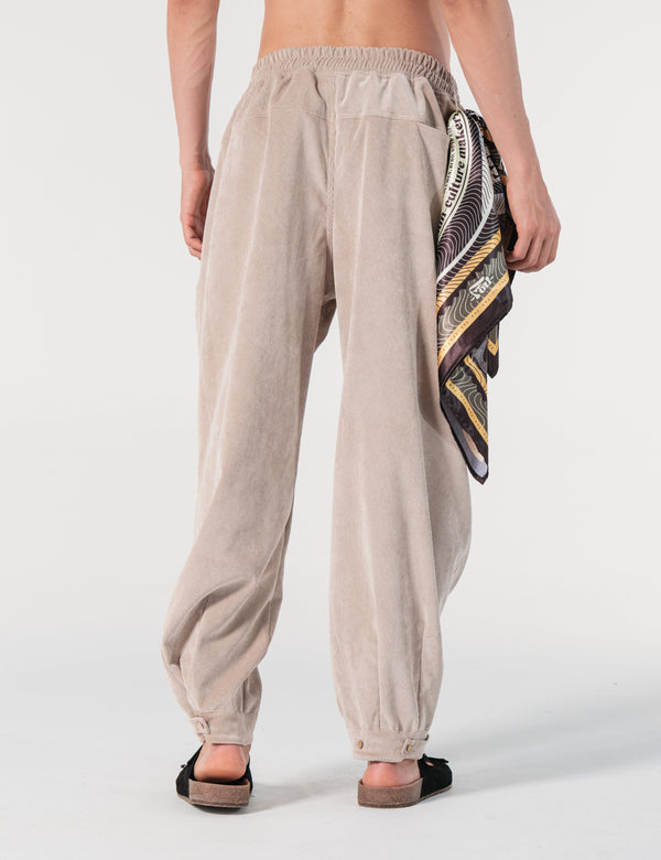 Conexion Beige Baggy Loose Fit Pants Men's – FOU