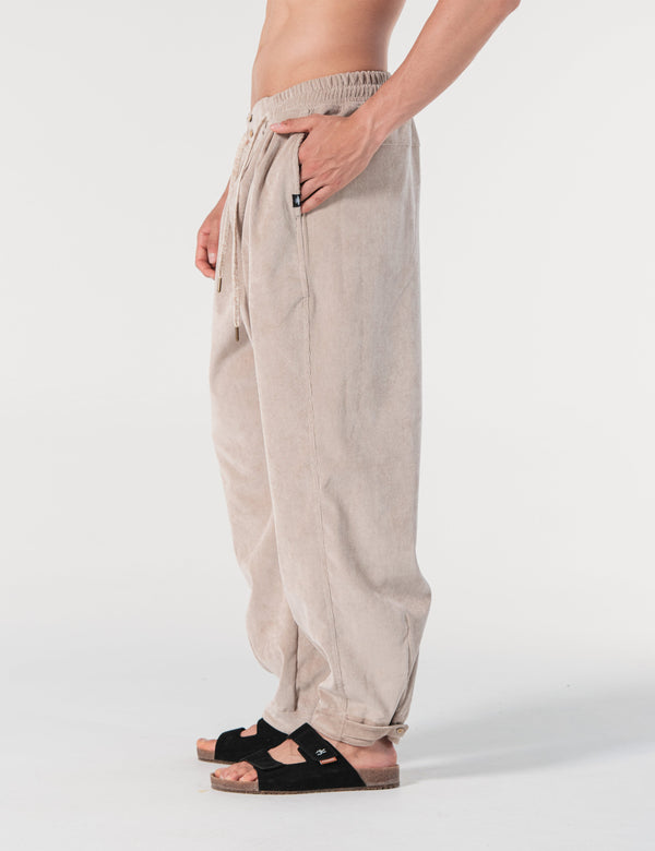 Conexion Beige Baggy Loose Fit Pants Men's – FOU