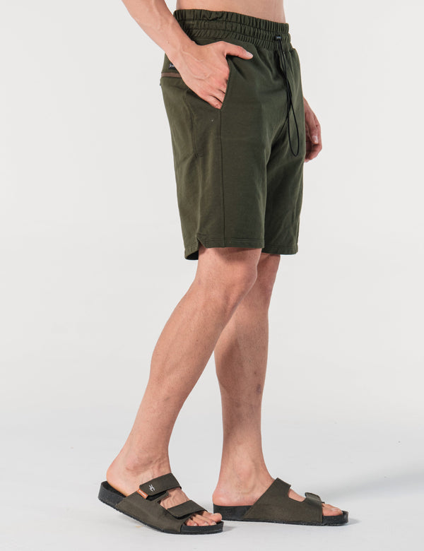 Dominguera Basic Military Green Regular Fit Bermuda Shorts Men's – FOU