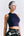 Women's Royal Blue Raglan Crop Top