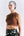 Women's Terracotta Raglan Crop Top