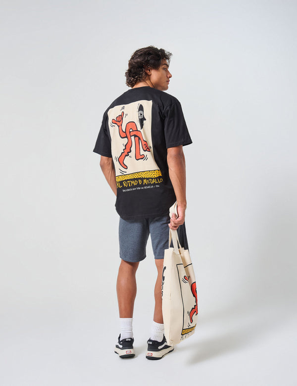 Men’s Black Baile Oversize T-Shirt