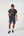 Men’s Sinestesia Black Short-Sleeve Sport Collar Shirt
