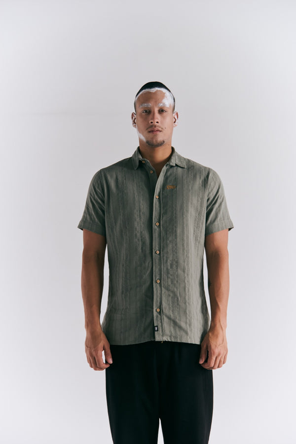Men's Regular Fit Malachite Pistachio Green Shirt